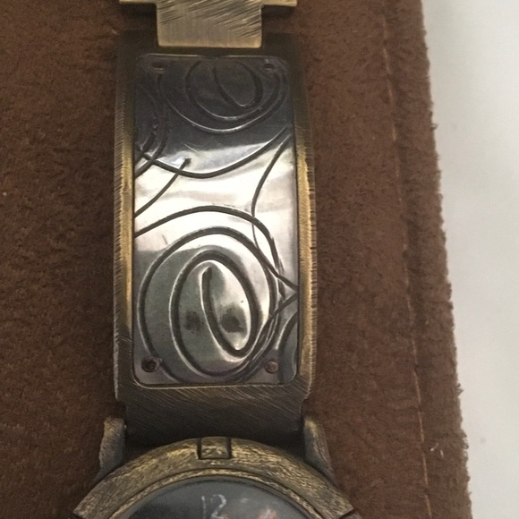 Artist Milieris Brass limited edition watch unique main image 5